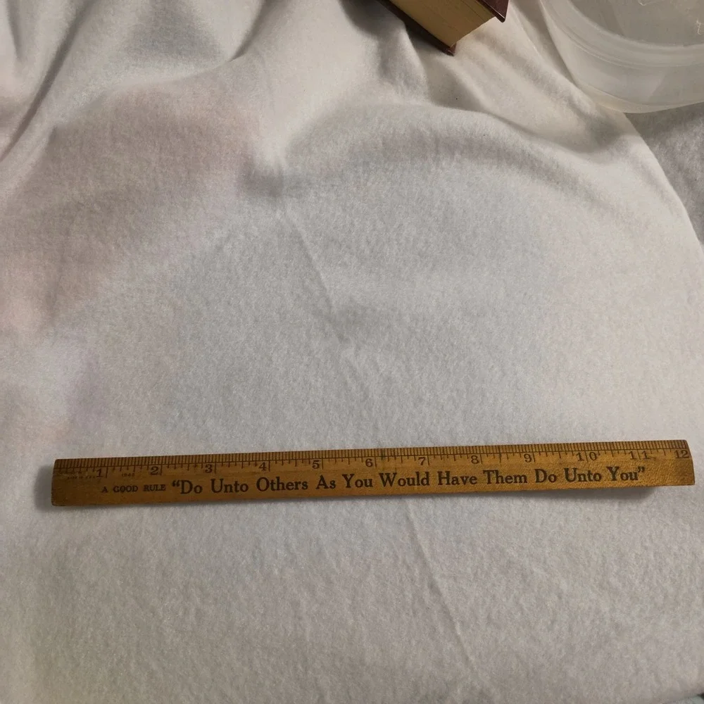 Vtg Coca-Cola Bottling Co. Wooden Ruler 12